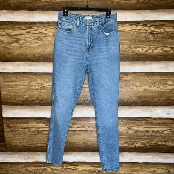 Good American Good Curve Skinny Deco Yoke Jeans - Picture 8 of 16